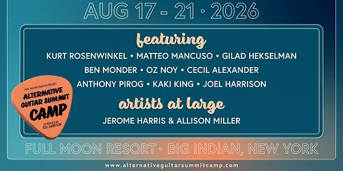 Alternative Guitar Summit Camp
