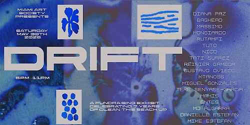 DRIFT Fundraising Exhibit For Clean This Beach Up
