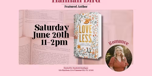 Hannah Bird Book Signing!