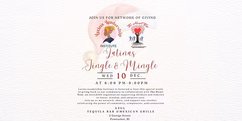 Latinas Jingle & Mingle With The Heart Tree