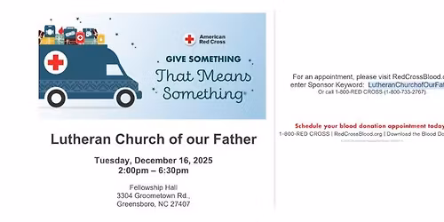 Red Cross Blood Drive