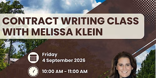 Contract Writing Class with Melissa