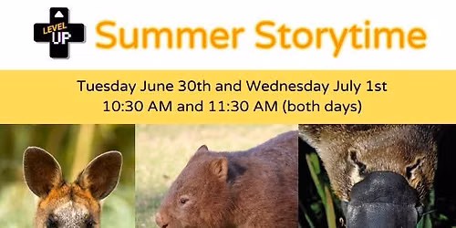 Summer Storytime: Storytime Down Under