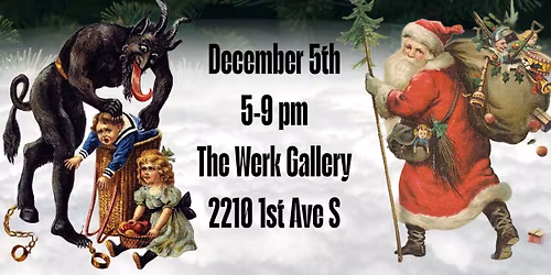 Have Yourself a Merry Little Krampusnacht, Art Show & Christmas Market