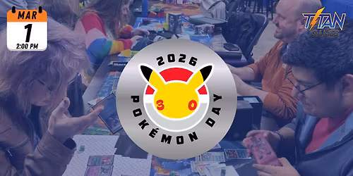 Titan Games Pokemon Day Celebration 2026