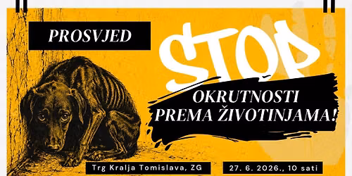  PROSVJED: STOP okrutnosti prema \u017eivotinjama!