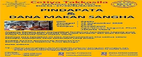 Pindapata & Dana Makan Sangha