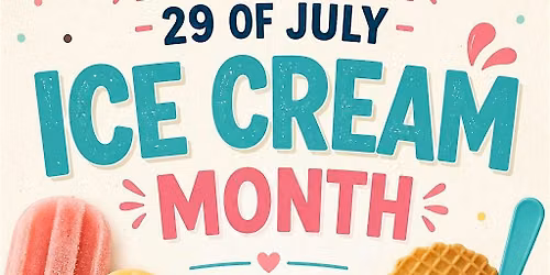National Ice Cream Month