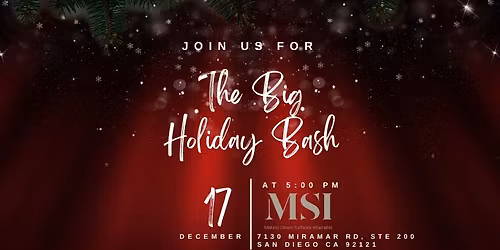 Dec 2025 Meeting: The Big Holiday Bash