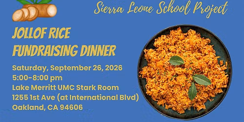 4th Annual Sierra Leone School Project Fundraiser Dinner