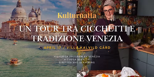 Kulturnatta: VENEZIA med Danny Boccone