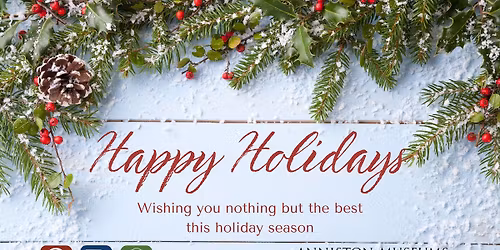 \u2728\u2744\ufe0f Happy Holidays from Anniston Museums and Gardens! \u2744\ufe0f\u2728