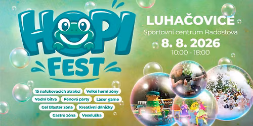 HOPI FEST \u2605 Luha\u010dovice | Sobota 8. 8. 2026