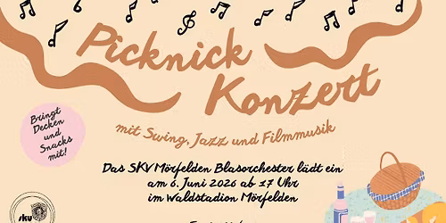 Picknickkonzert mit Swing, Jazz und Filmmusik