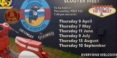 Skegness area scooterists last meet up of the season \ud83c\uddec\ud83c\udde7\ud83d\udef5