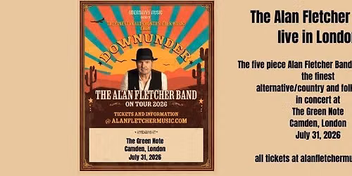 The Alan Fletcher Band Live in Camden, London