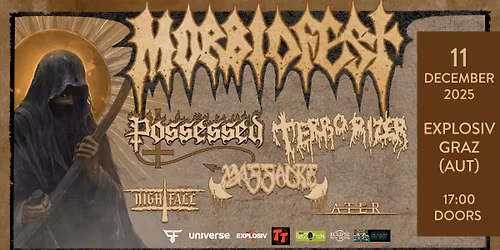 MORBIDFEST 2025: Possessed + Terrorizer + Massacre + Nightfall + Ater