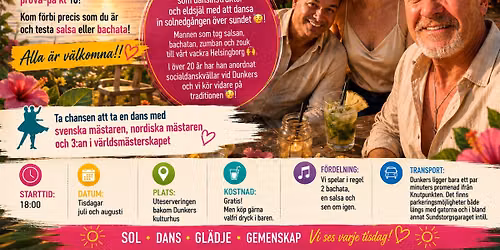Impulsedance Summer Vibes Juli Augusti \/Tisdagar i Helsingborg