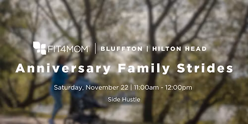 Anniversary Family Strides Event