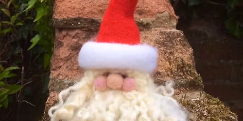 Needle Felted Santa Workshop - Mrs I Crafts - FULLY BOOKED