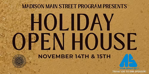 Holiday Open House with Madison Main Street