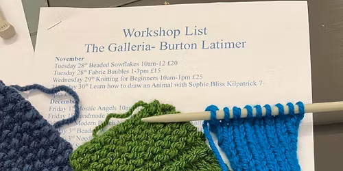 Beginners Knitting \ud83e\uddf6