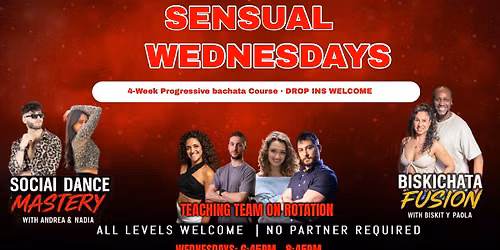 SENSUAL WEDNESDAYS: Progressive course or Weekly drop in