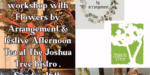 Christmas wreath workshop & afternoon tea