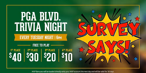 Survey Says at Duffy's of PGA Blvd.