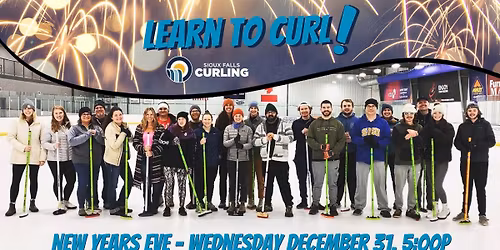 New Years Eve Learn to Curl - Wednesday December 31, 5:00p