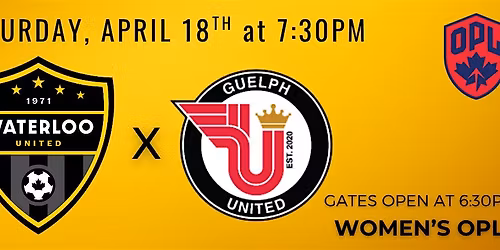 OPL: Waterloo United Women vs Guelph Women