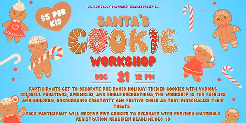 Santa's Cookie Workshop at Centennial Park 