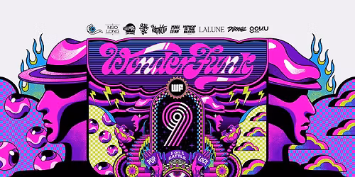 Wonderfunk Vol. 9 - Popping 1vs1 & Locking 1vs1 Battles
