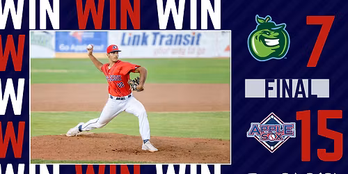 Wenatchee AppleSox at Yakima Valley Pippins Baseball at Yakima County Stadium