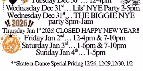 Holiday Break Skate-n-Dance