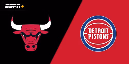 Chicago Bulls at Detroit Pistons