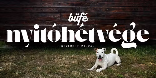 NYIT\u00d3H\u00c9TV\u00c9GE - 'Nyitjuk a b\u00fcf\u00e9t!' #h\u00fctteparty