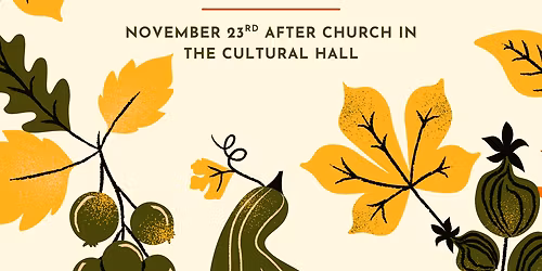 Ministering munch and mingle