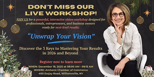 Unwrap Your Vision - 3 Keys to Mastering your Results in 2026 and Beyond