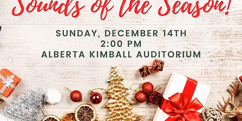 Sounds of the Season 2025 (Featuring the Oshkosh West Choirs and Orchestras)