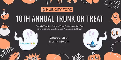 10th Annual Trunk or Treat at Hub City Ford