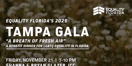 Equality Florida's 2025 Tampa Gala