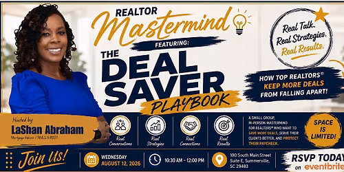 The Realtor Mastermind: The Deal Saver Playbook