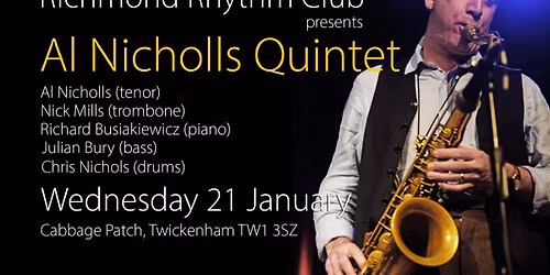 Richmond Rhythm Club presents Al Nicholls