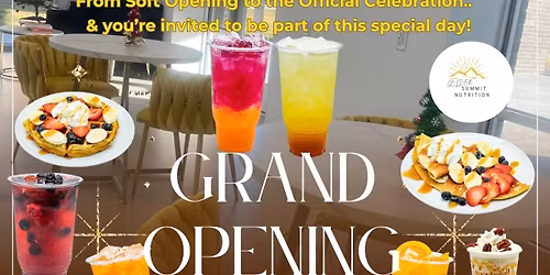 GRAND OPENING\u2728