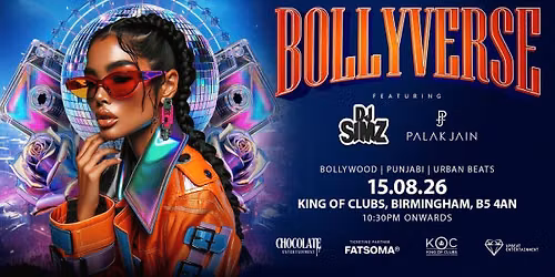 BOLLYVERSE - Bollywood\/Punjabi Night in Birmingham - 15 August