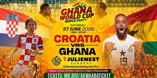Ghana vs Croatia World Cup Match Live