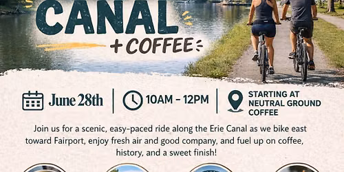 Tour de Canal + Coffee