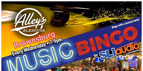 Music Bingo by SLI @ Pinheads Brownsburg