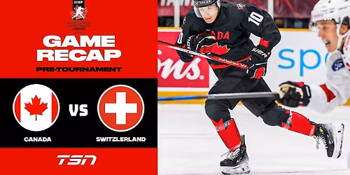 Iihf World Junior Championship Pre-competition: Canada Vs. Sweden